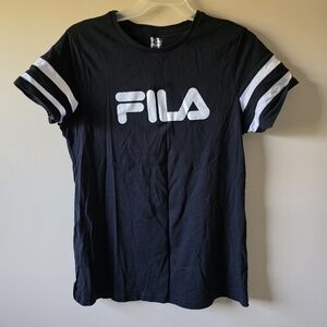 FILA Black Tshirt XL